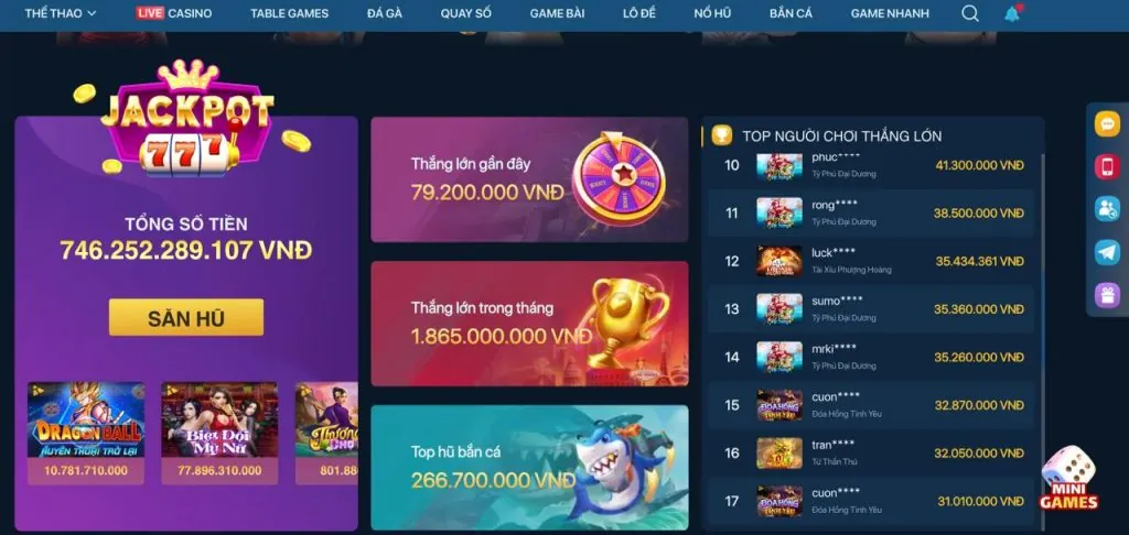 Thưởng hàng ngày 36win link